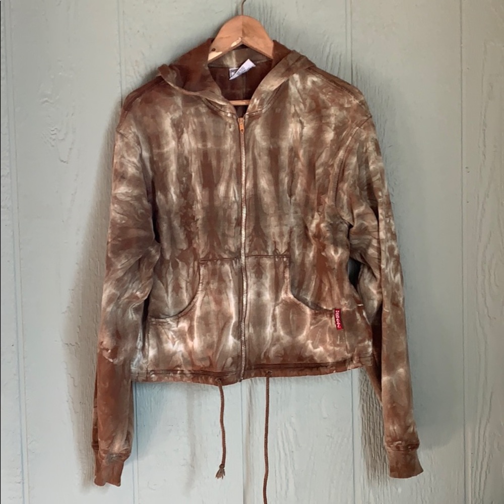 Hard Tail Zipper Crop Jacket